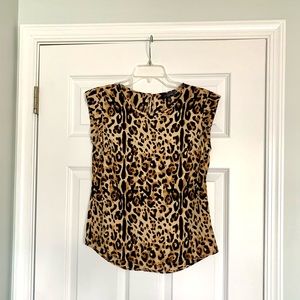 The Limited Leopard Print Blouse- XS